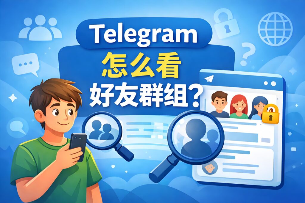 怎么查看Telegram好友群组?-电报中文官网 - 纸飞机中文资讯网