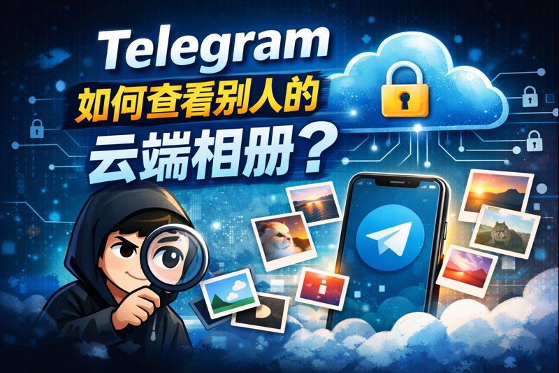 Telegram能否查阅别人的云端相册?-电报中文官网 - 纸飞机中文资讯网